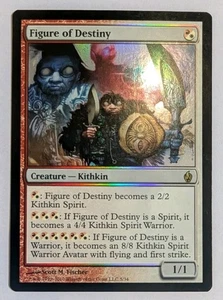Figure of Destiny Premium Deck Series: Fire and Lightning Foil - MTG RARE - Picture 1 of 1
