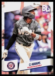 2024 TOPPS BIG LEAGUE CJ ABRAMS #149 Baseball NATIONALS - Picture 1 of 2