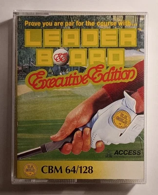 LEADERBOARD EXECUTIVE - US Gold complete - Commodore 64 C64 C128 TESTED see pics - Image 1 of 4