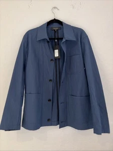 NEW rag & bone Navy Chore Jacket Size M $528 - Picture 1 of 6
