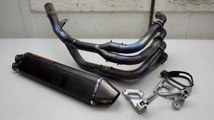 SUZUKI GSX-R1000 GT74A K3-K4 03-04 YOSHIMURA TRI-OVAL Ti Full Exhaust Muffler - Imagen 1 de 10