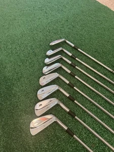 Mizuno MP-14 Iron Set 3-PW, 8pcs Dynamic Gold R300 Regular Stiff Shafts - Picture 1 of 4