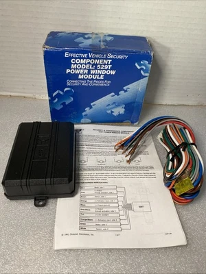 Módulo enrollable/abajo ventana eléctrica DEI Directed Electronics modelo 529T nuevo OpenBox Foto 1 de 4