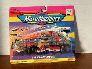 1995 Micro Machines #19 Ranch Riders Vehicles Galoob 75030 NEW IN PACKAGE - Picture 1 of 6