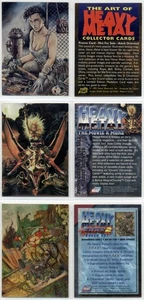 Heavy Metal - promo card lot - 3 cards [Comic Images] - Picture 1 of 1