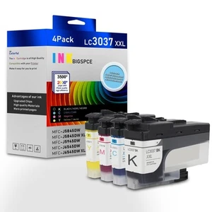 LC3037XXL Ink 4PK for Brother MFC-J5845DW J5945DW J6545DW J6945DW - Afbeelding 1 van 2