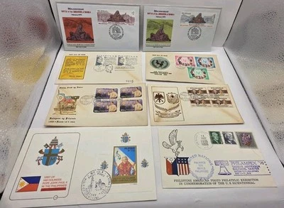 Philippines First Day Cover.Lot Of 8.Unused. - Image 1 of 4