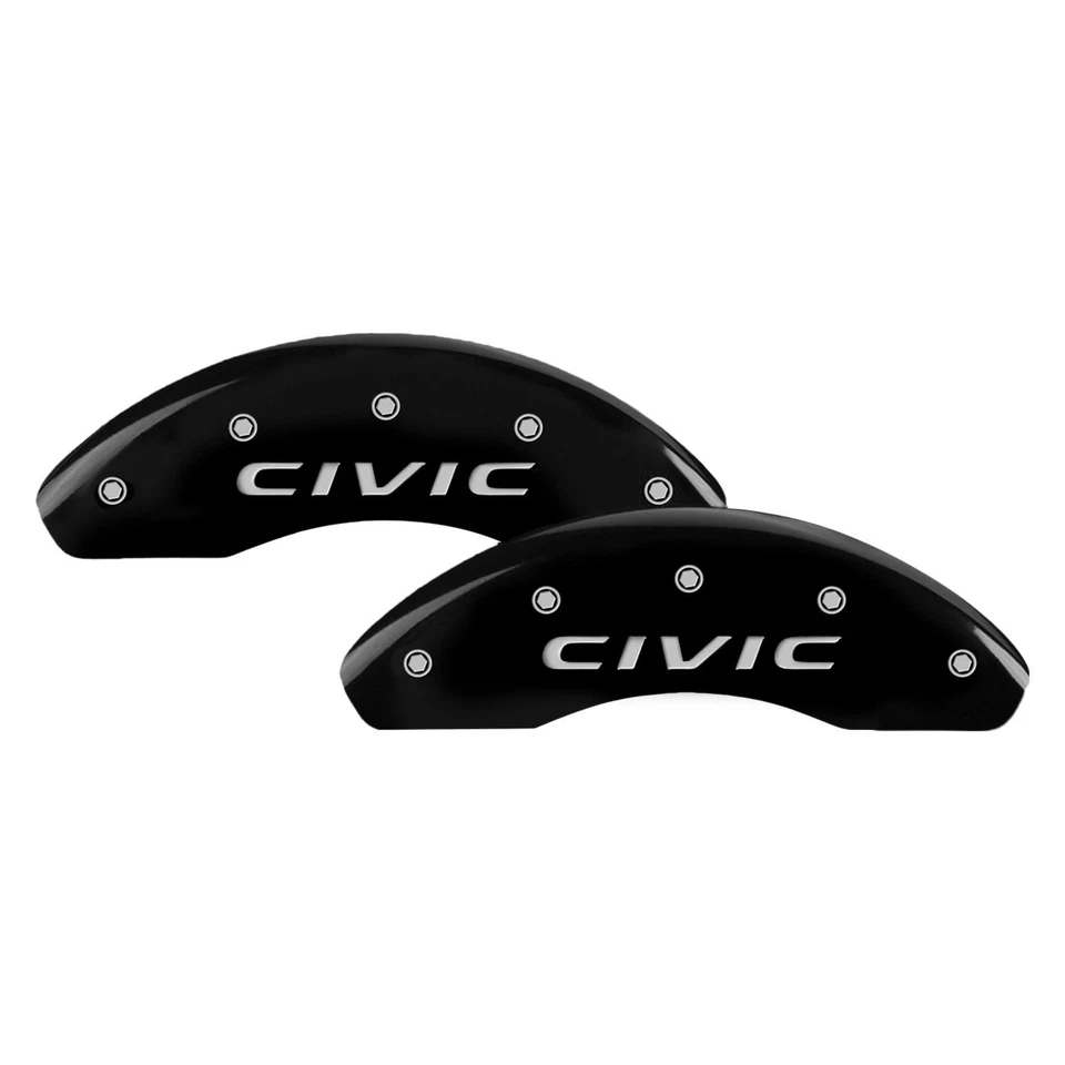 For Honda Civic 22-24 Caliper Covers Gloss Black Caliper Covers w Civic 2016 Foto 1 de 3