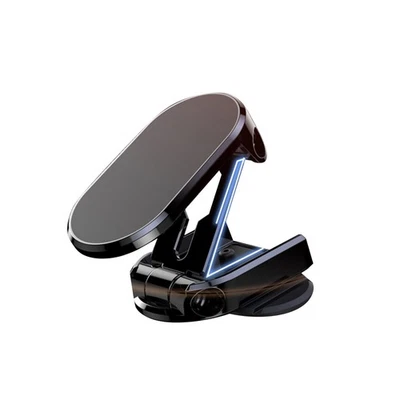 360° Rotation Magnetic Phone Holder Foldable Car Mount Stand Support Dashboard - Image 1 of 4