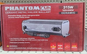 Phantom CMH Ceramic Metal Halide Ballast, 315W, 120V/240V New Free Shipping - Picture 1 of 1