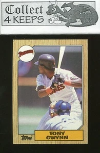 1987 Topps #530 Tony Gwynn (HoF San Diego Padres) *B* - Picture 1 of 2