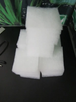 Filterwatte, Filtervlies, 10 x 10 cm, für Juwel Compact Bioflow 3.0, 50 Stück