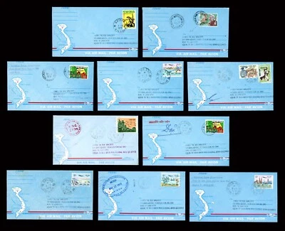 VIETNAM DEL SUR 10 cubiertas militares delegación canadiense MCCD con diferentes PM (L1142) Foto 1 de 4