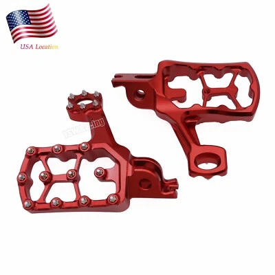 Para Honda CRF450L/RL CRF250L/M CRF250 RALLY Esposapiés Extensible Clavijas CNC EE. UU. Foto 1 de 4