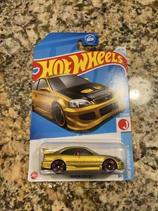 Hot Wheels HW J-Imports Gold Honda Civic Si Gold 45/250 - Picture 1 of 3
