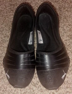 Puma Womens Asha Alt 2 Sneakers Grey Black Walking Flats Ballet Slip On US 6.5 - Picture 1 of 13