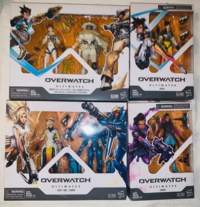 Overwatch 6 Ultimates Tracer McCree Mercy pharaoh Sombra Action Figures NEW - Picture 1 of 1