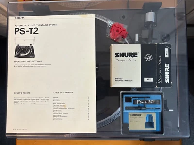 Sony PS-T2 Direct Drive Automatic Stereo Turntable Record Player FREE SHIPPING! - Image 1 of 4