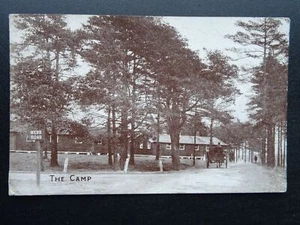 Surrey WW1 WITLEY CAMP Webb Road & Barracks THE CAMP Canadian & British c1919 PC - Picture 1 of 4