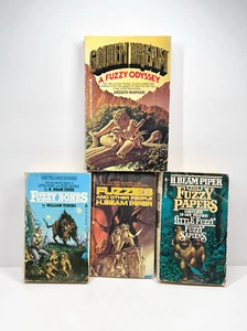 Fuzzy Sapiens H. Beam Piper Book Lot of (4) Fuzzy Papers Bones Other People - Picture 1 of 6