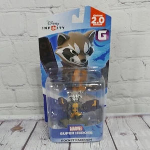 Disney Infinity 2.0 Marvel Super Heroes Rocket Raccoon Figurine New in Box - Picture 1 of 3