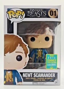 Funko Pop Newt Scamander #01 Animales Fantásticos 2016 Verano Con Vinilo Exclusivo - Imagen 1 de 8