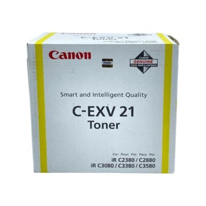 Canon C-EXV21 Yellow 0455B002 Toner für Canon iR C2380 C2880 C3380 C3580, OVP - Bild 1 von 2
