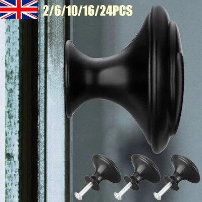 2-24 Pcs Door Knobs Stainless Steel DIY Cabinet Cupboard Drawer Handles Kitchen - Image 1 of 4