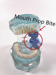 Dental Latex Mouth Prop Bite Blocks Rubber Opener Cheek Retractor Size L/S - Picture 1 of 10