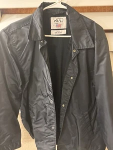 Vans X Our Legacy Coaches Jacket Black Mens Size Medium Made In USA NWT WTAPS - Picture 1 of 3