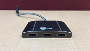 SIIG 3 Port DisplayPort to DisplayPort MST Splitter (CE-DP0D12-S1) - Very Good - Picture 1 of 7