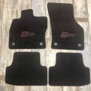 Original Audi A3 S3 RS3 8Y Textilfußmatten Velours Fußmatten Stoffmatten mats - Picture 1 of 4