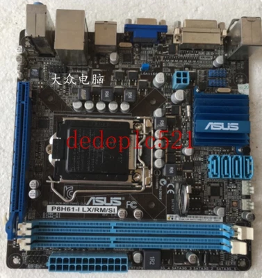 1 PCS Asus P8H61-I LX/RM/SI Mini Motherboard P8H61-I LX R2.0 17x17 1155 - Image 1 of 3