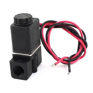 Válvula de Solenoide Dc 24V 1/4 BSP Neumática 2 Presión de Aire Vías Eléctrica - Imagen 1 de 2