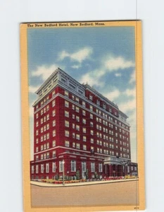 Postcard The New Bedford Hotel New Bedford Massachusetts USA - Picture 1 of 2