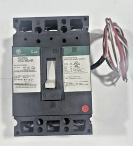 GENERAL ELECTRIC TED136020 3P 20A 600VAC CIRCUIT BREAKER - Picture 1 of 9