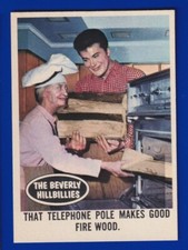 TELEPHONE POLE 1963 TOPPS THE BEVERLY HILLBILLIES #11 NEARMINT SHARP CORNERS