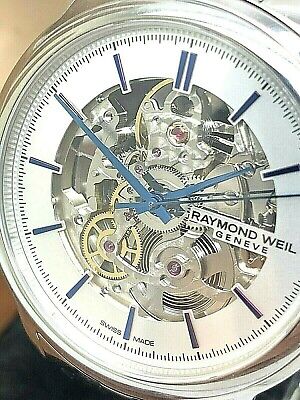 Raymond Weil Men's Watch 2215-ST-65001 Maestro Skeleton Dial Swiss Automatic