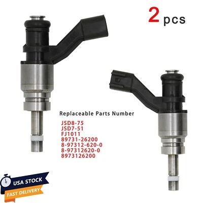 2x Injetores de Combustível JSD8-75 89731-26200 Substituição Para Isuzu Axiom Rodeo 3.5L V6 - Imagem 1 de 4