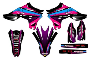 2010-2013 YZ 450 F SURGE Pink Senge kit de gráficos compatible con Yamaha - Imagen 1 de 10