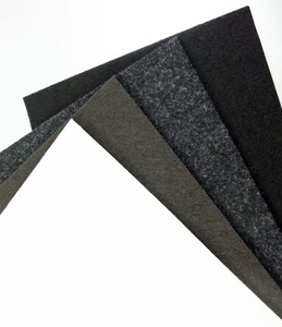 Professional Felt Board A5 | Felt 2-10mm, Strong Self Adhesive | Brown White Black Grey - Picture 1 of 26