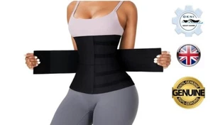 FeelinGirl Waist Trainer for Women 3 Segmented Belt Tummy Underbust Body Shaper - Picture 1 of 5