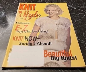 ED10 KNIT 'N STYLE MAGAZINE, APRIL 1998 ISSUE #94 - Picture 1 of 12