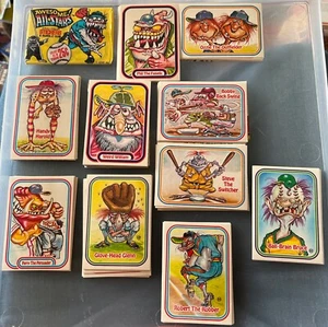 LEAF AWESOME! ALL-STARS a Baseball Monsters Complete Card Set Gpk like parody - Picture 1 of 5