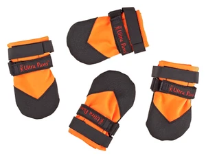 Ultra Paws Rugged Dog Boots - Blaze Orange - X-Large - Picture 1 of 3
