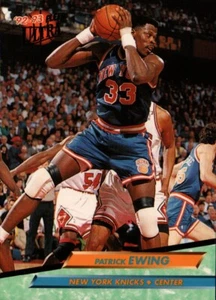 1992-93 Fleer Ultra #122 - Patrick Ewing - New York Knicks  (3303) - Picture 1 of 2
