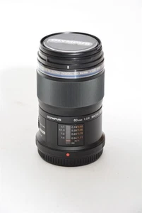 Olympus 60mm F2.8 Macro ED MSC Micro Four Thirds Lens for Close-Up Photography - Picture 1 of 6