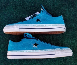 Talla 11 Converse Sean Pablo x One Star Pro Low Paradise - Rapid Teal Nuevo En Caja - Imagen 1 de 16