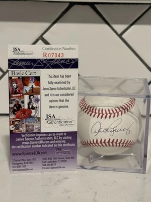Alex Rodriguez Autographed Baseball JSA 3000th Hit OMLB Yankees - Image 1 of 4