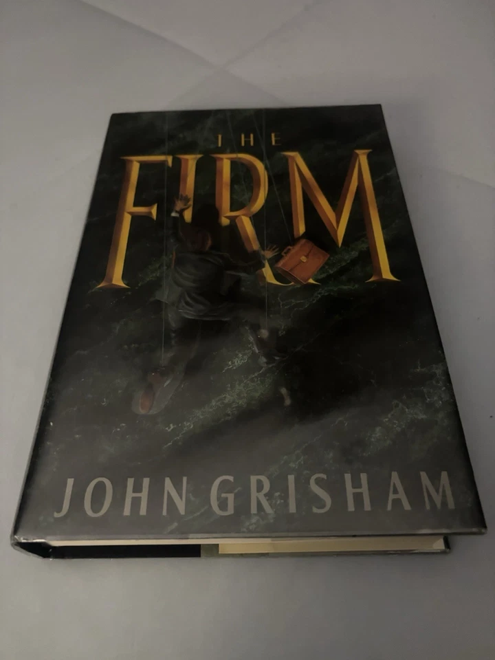 SIGNED ~ The Firm by John Grisham (1991) 1st/1st Edition Hardcover Novel Foto 1 de 4